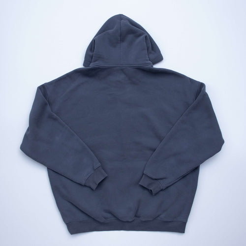 Blue hoodie on a white background