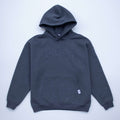 Blue hoodie with Elara embroidered graphic
