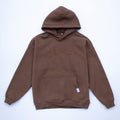 Brown hoodie with Elara embroidered graphic