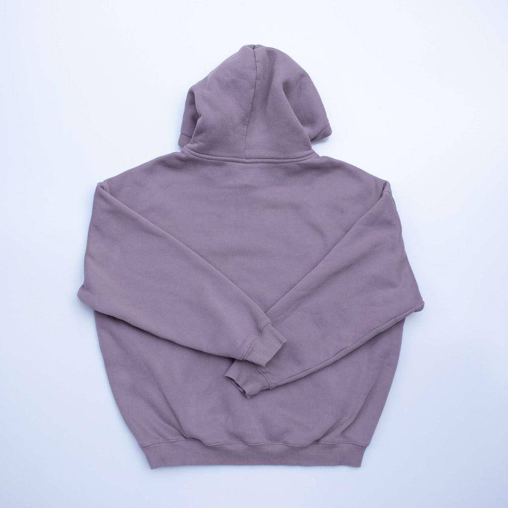Purple hoodie on a white background